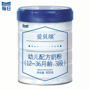 168元+250积分兑换爱贝颂幼儿配方奶粉3段800g