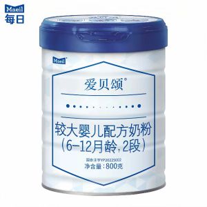 168元+250积分兑换爱贝颂婴儿较大配方奶粉2段800g